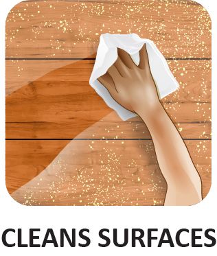 Cleans Surfaces